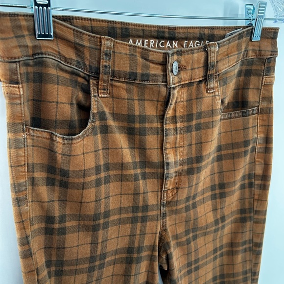 American Eagle Women Brown Ne(X)T Level Super High-Waisted Jegging US 10 regular - Picture 4 of 16